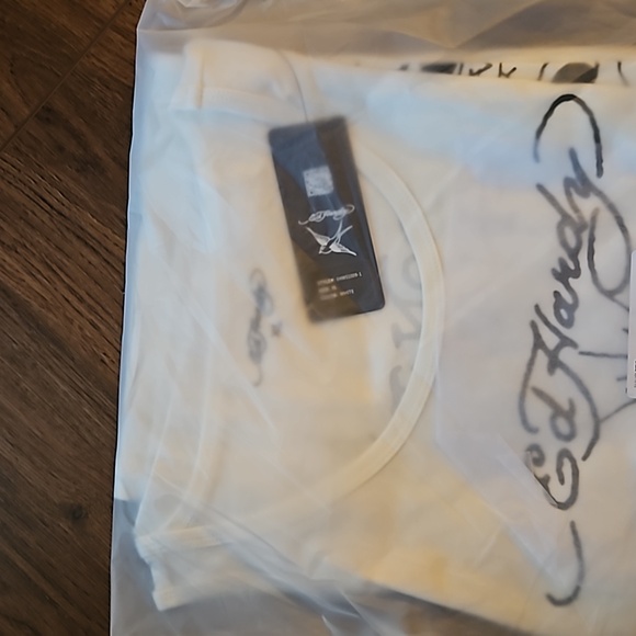 ED HARDY LOVER PANT SET- WHITE SIZE XL - Picture 10 of 12